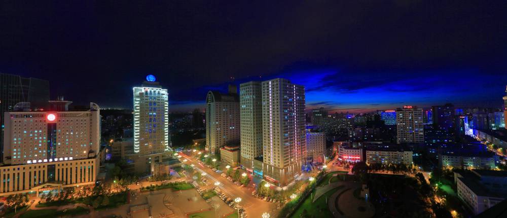 鉆石城中央商務(wù)區(qū)夜景(1)